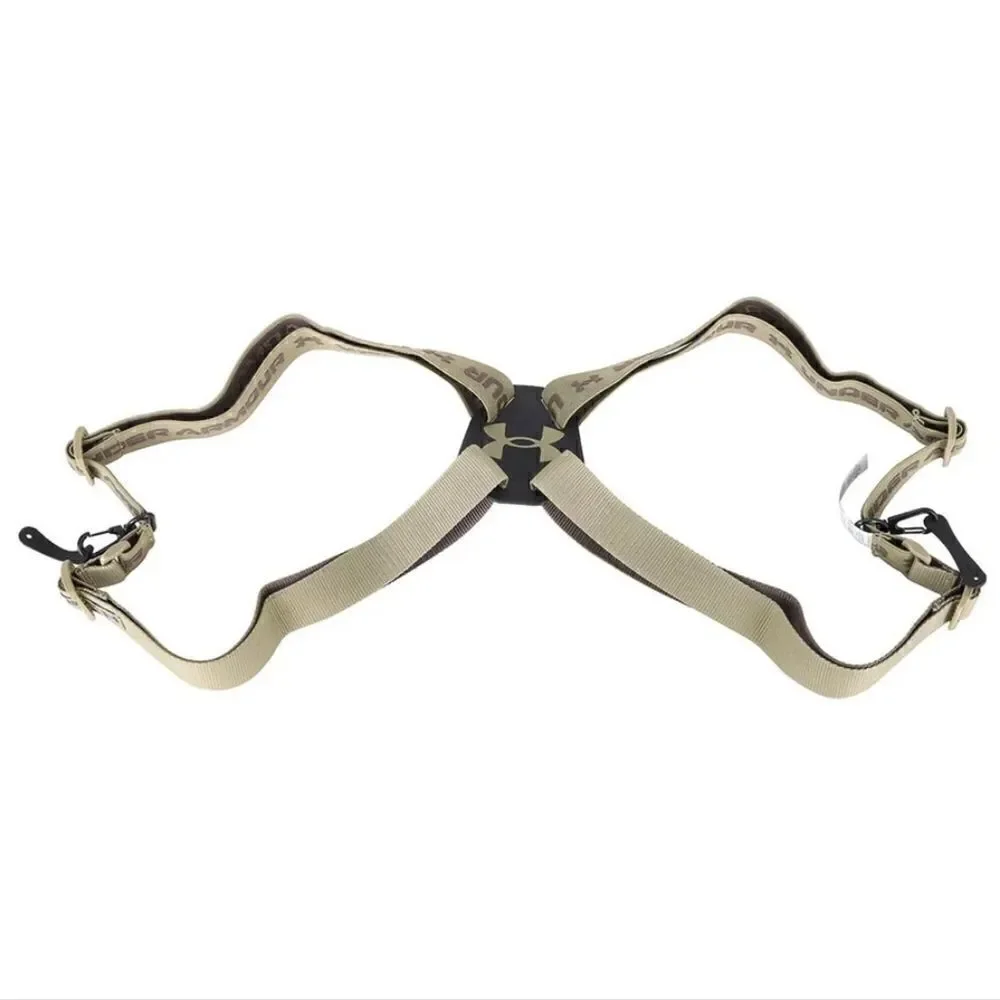 Under Armour UA Binocular Harness Brown Green Black Adjustable Military Tactical